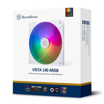 Корпусний вентилятор SILVER STONE Vista VS140W ARGB, 140mm (SST-VS140W-ARGB) Купить систему охлаждения Корпусний вентилятор SILVER STONE Vista VS140W ARGB, 140mm (SST-VS140W-ARGB) | Фото 13