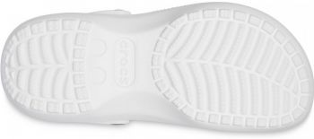 Крокси жіночі Crocs Classic Platform Clog 206750-100 39-40 (W9) білі (191448678484) | Фото 6
