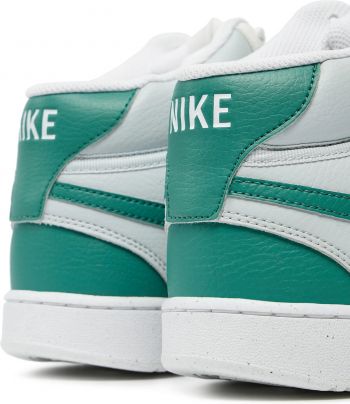 Кеди чоловічі Nike Court Vision Mid Nn DN3577-102 43 (9.5 US) білий/зелений (197593634986) | Фото 6