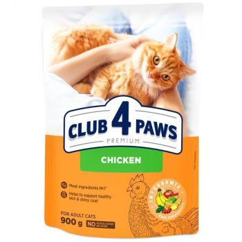 Сухий корм для котів Club 4 Paws Premium з куркою 900г (B4620411) | Фото 1