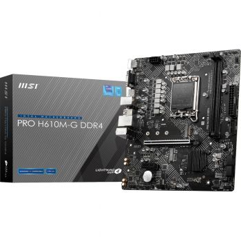 Купить материнскую плату Материнська плата MSI PRO H610M-G (911-7D46-221) | Фото 1