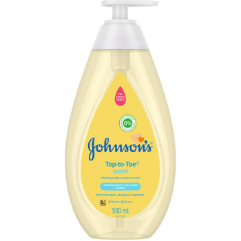 Johnson’s baby Пена-шамп., от макушки до пяток, 500 мл (3574669909990) | Фото 1