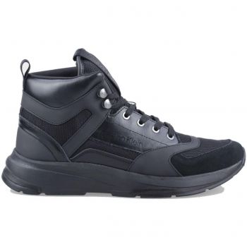 Чоботи чоловічі Calvin Klein Runner Sneaker Laceup Mesh HM0HM00816-0GJ 44 чорні (8719856111748) | Фото 1