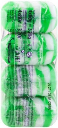 Мило туалетне Duru 1+1 З екстрактом зеленого чаю та зволожувальним кремом 4х80г (8690506517793) | Фото 3