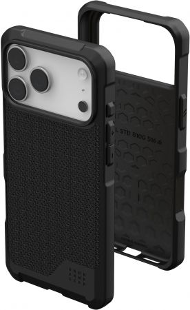 Чохол UAG для APPLE iPhone 17 Pro Max Metropolis LT MagSafe Kevlar Black (114518113940) | Фото 6