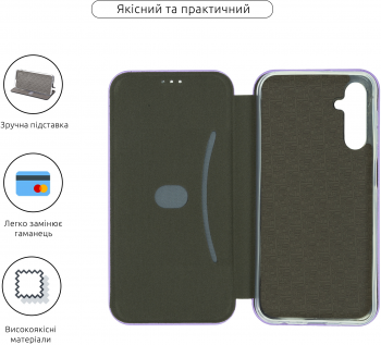 Чохол-книжка ArmorStandart G-Case для SAMSUNG A15 4G (A155) / A15 5G Lilac (ARM73651) | Фото 3