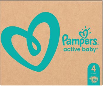 Підгузки PAMPERS Active Baby Maxi (9-14 кг) Мега Супер 180 шт (8006540032725) | Фото 5