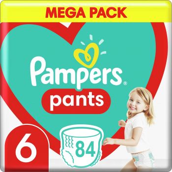 Підгузки-трусики PAMPERS Pants Giant (15+ кг) Мега 84 шт (8006540069530) | Фото 1