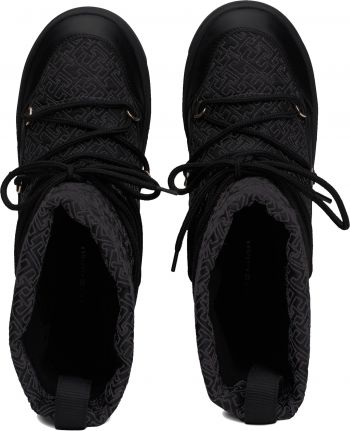 Чоботи жіночі Tommy Hilfiger Lace-Up Monogram Snowboot FW0FW08430-BDS 36 чорні (8720637365304) Чоботи жіночі Tommy Hilfiger Lace-Up Monogram Snowboot FW0FW08430-BDS 36 чорні (8720637365304) | Фото 5