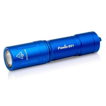 Ліхтар ручний FENIX E01 V2.0 блакитний (E01V20blue) | Фото 1