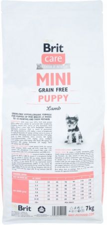 Сухой корм для щенят мініатюрних порід Brit Care Mini Grain Free Puppy 7 кг (8595602520152) Сухой корм для щенят мініатюрних порід Brit Care Mini Grain Free Puppy 7 кг (8595602520152) | Фото 2