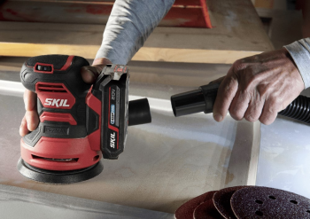 Купить шлифмашину Шліфмашина ексцентрикова акумуляторна SKIL 3745 CA без АКБ та ЗП (SR1E3745CA) | Фото 6