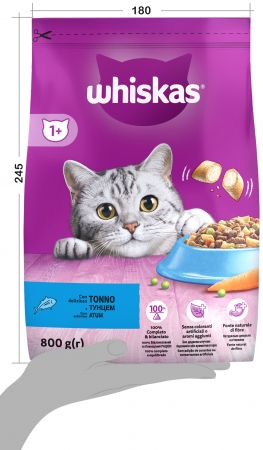 WHISKAS для дорослих котiв з тунцем 800г (5900951305269) | Фото 5