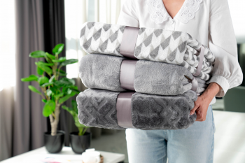 Набір пледів ARDESTO Flannel 160х200см геометрія, рожевий (ART0104PB_ART0208SB) | Фото 18