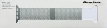 Ремінець ArmorStandart Milanese Loop для APPLE Watch 42 (Series 10)/41/40/38 Military Ahs Grey | Фото 3