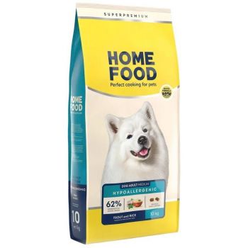 Для дорослих собак середніх порід HOME FOOD Форель і рис гіпоалергенний 10кг (4820235020330) | Фото 1