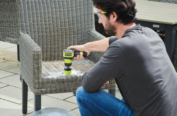 Щітка Ryobi RSCR4-120G акумуляторна 4В USB Lithium, акб 1х2Аг (5133006183) | Фото 3