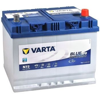 Автомобільний акумулятор VARTA 72Ah-12v BD EFB, R+, EN760 (52371236812) | Фото 1