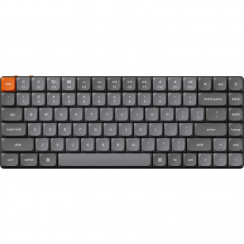 Клавіатура KEYCHRON K3 Max 84Key, Gateron MX 2.0 Brown, WL/BT/USB-A, QMK, Hot-swap, EN/UKR, RGB, Bla | Фото 1