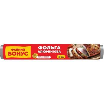 Фольга алюмінієва Файний бонус 5 м (4820048487788) | Фото 1