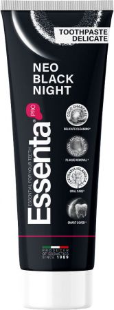 Зубна паста Essenta Pro Neo Black Night 75 мл (8031447500107) | Фото 2