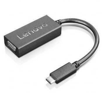 Купить переходник и адаптер LENOVO USB-C to VGA Adapter (4X90M42956) | Фото 1