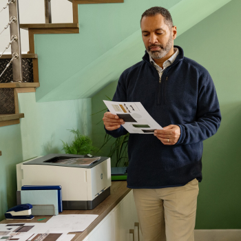 Купить принтер Принтер лазерний HP Color LaserJet Pro 3203dn (8D7L2A) | Фото 3