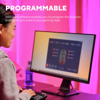 Ігрова миша Trust GXT 928 Helox Black (25306_TRUST) Ігрова миша Trust GXT 928 Helox Black (25306_TRUST) | Фото 6