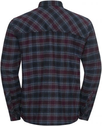 Сорочка чоловіча Jack Wolfskin Baja Flannel Shirt M A65028_T0003 XL сливова/синя (4064886564205) Сорочка чоловіча Jack Wolfskin Baja Flannel Shirt M A65028_T0003 XL сливова/синя (4064886564205) | Фото 5