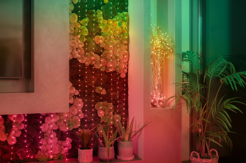 Smart LED Гірлянда Twinkly Strings USB 100 Pearl-shaped RGB LEDs, Green Wire, USB-C (TWKP100RGB-G) | Фото 8