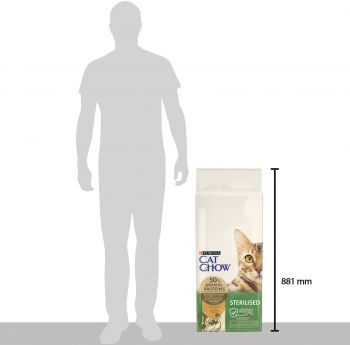 Purina Cat Chow Sterilised з індичкою 15 кг (7613287329592) | Фото 2