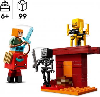 Купить конструктор Конструктор LEGO Minecraft Битва з лавою у Незері (21266) | Фото 11