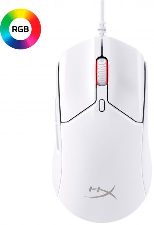 Ігрова миша HyperX Pulsefire Haste 2 USB, White (6N0A8AA) | Фото 3