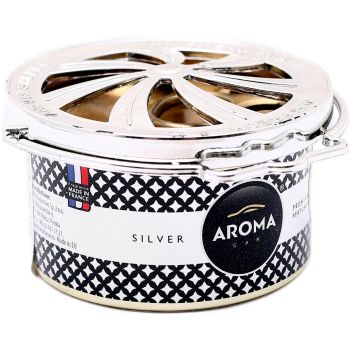 Ароматизатор Aroma Car Prestige Organic - SILVER (24шт) (5907718925173) | Фото 1