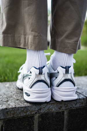 Кросівки New Balance 530 MR530SG 40.5 (7.5 US) біло-сині (194182854855) | Фото 6