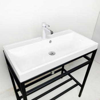 Купить раковину Раковина Adamant Streng New 990x410x123мм біла (100002890) | Фото 5