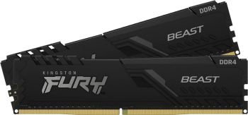 KINGSTON DDR4-3200 64GB KIT (32GBx2) Fury Beast (KF432C16BBK2/64) | Фото 1