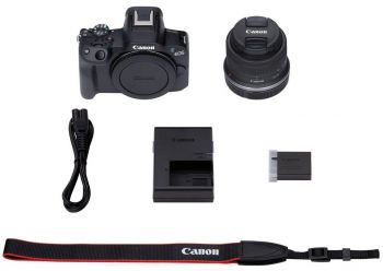 CANON EOS R50 + RF-S 18-45 IS STM Black (5811C033) | Фото 3