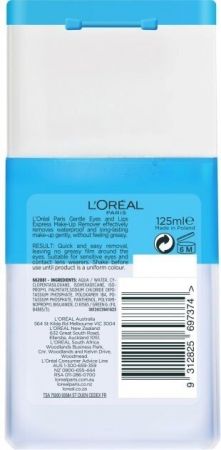 Засіб для зняття макіяжу з очей та губ L`Oreal Paris 125 мл (9312825697374) | Фото 2