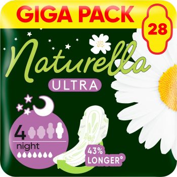 Прокладки гігієнічні Naturella Ultra Camomile Night 28 шт (8006540399521) | Фото 1