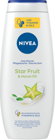 Гель-догляд для душу NIVEA Крем та Карамболь 500 мл (9005800317892) | Фото 1