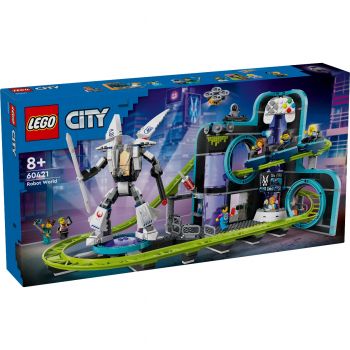 Купить конструктор Конструктор LEGO City Парк розваг «Світ роботів» (60421) | Фото 1
