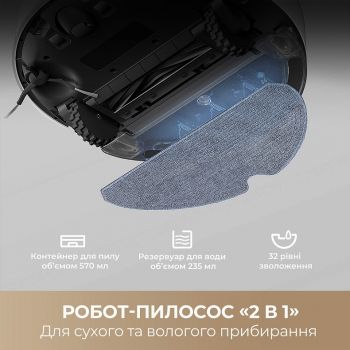 Робот-пилосос Dreame Bot F10 White RLF11SA Робот-пилосос Dreame Bot F10 White RLF11SA | Фото 3