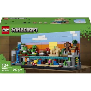 Купить конструктор Конструктор LEGO Minecraft Мінібіоми (21589) | Фото 1