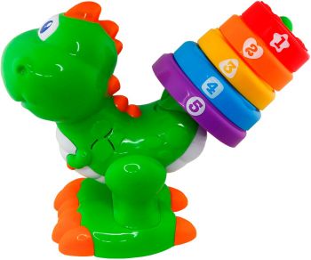 Купить игрушку музыкальную и развивающую Двомовна розвиваюча іграшка KIDDI SMART ДИНОЗАВРИК КВІТНОГРАЙ (українська та англ.) (4279T-KS) | Фото 8