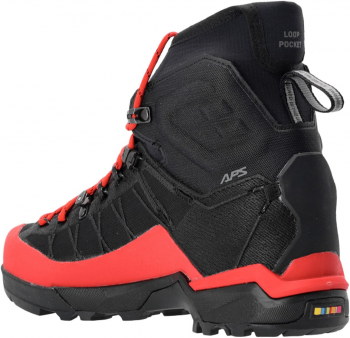Черевики чоловічі SALEWA Ortles Light Mid Ptx 42 чорні/червоні (013.001.6396) | Фото 3