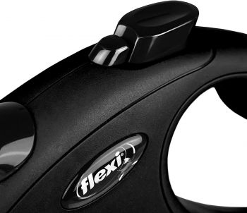 Повідець-рулетка Flexi New Classic М до 25 кг 5 м чорний (4000498032220) Повідець-рулетка Flexi New Classic М до 25 кг 5 м чорний (4000498032220) | Фото 3