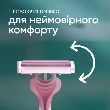 Бритва без змінних картриджів GILLETTE Venus Simply 3 12 шт | Фото 4