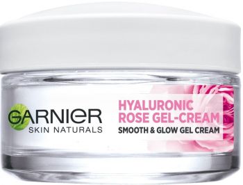 Купить крем для лица Зволожуючий гель-крем гіалуроновий Garnier Skin Naturals з рожевою водою 50 мл (3600542402385) | Фото 2
