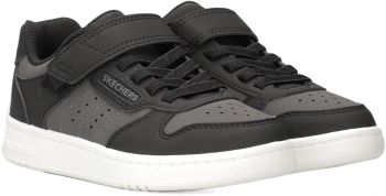Кеди низькі для хлопчиків Skechers Quick Street 405652L BLK 30 (13 US) чорний (KK3648-130) Кеди низькі для хлопчиків Skechers Quick Street 405652L BLK 30 (13 US) чорний (KK3648-130) | Фото 3